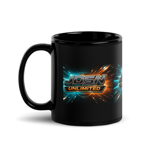 Black Glossy Mug