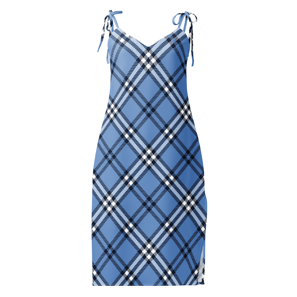 All-Over Print Slip Dress