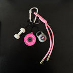 3D Kettlebell Keychain Fitness Enthusiasts PVC Sports keychain Car Keychain Creative Accessories