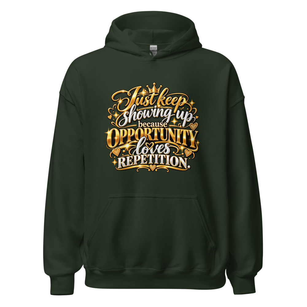 Ellima Unlimited Showing Up Unisex Heavy Blend Hoodie | Gildan 18500