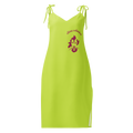 All-Over Print Slip Dress
