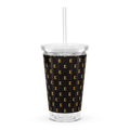 Double Wall Clear Plastic Tumbler (16 oz)