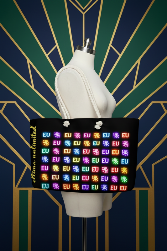 EU Print Weekender Bag