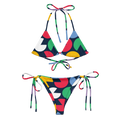 All-Over Print Recycled String Bikini