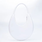 Fashion Silica Gel Jelly Crescent Bags For Women Luxury Designer Handbags Purses 2024 New In Top Handle Small Underarm Shoulder