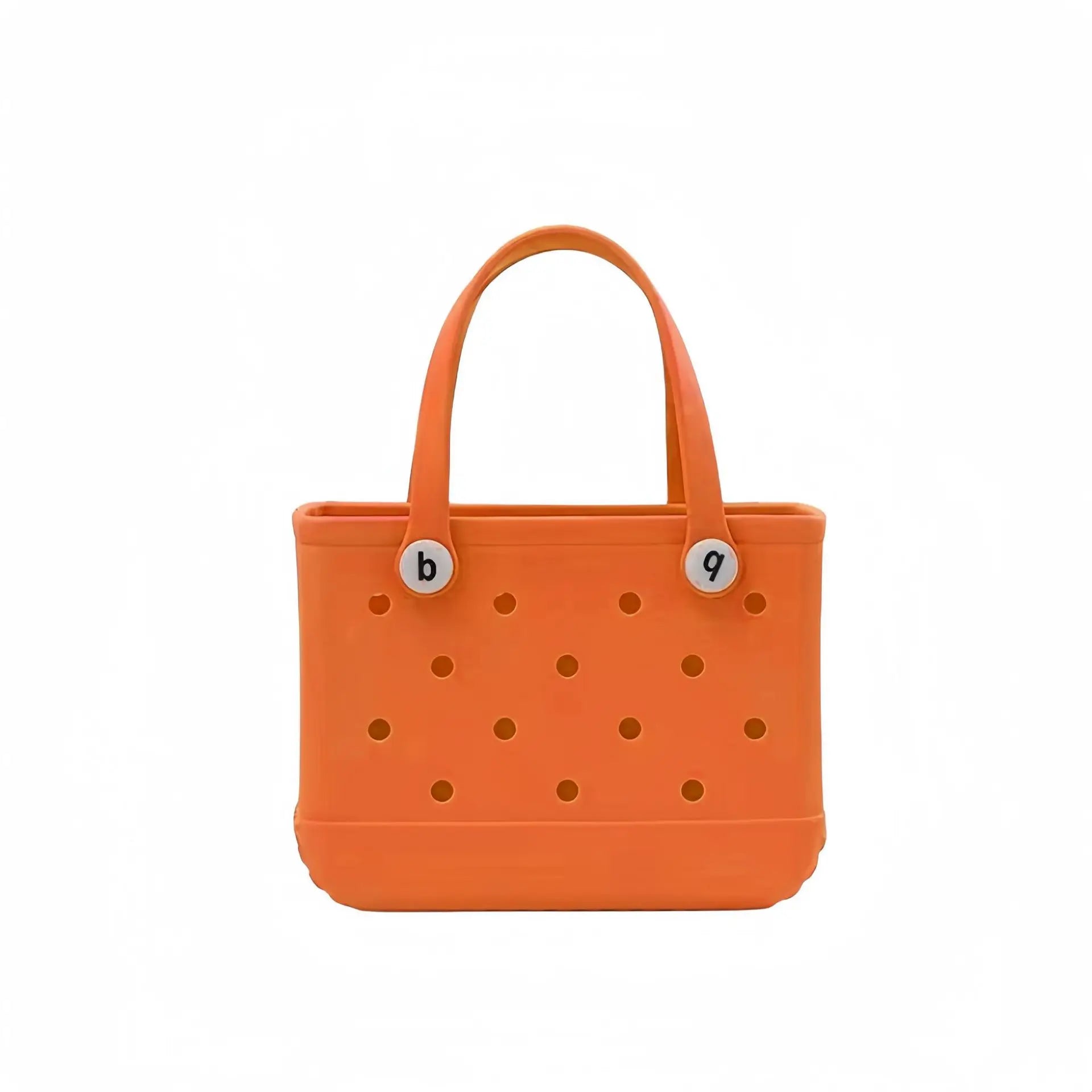 Mini Beach Bag EVA Rubber Waterproof Pool Fashion Outdoor Shoulder Storage Basket Travel Handbag Female Tote Jelly Bogg Bag