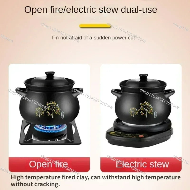 Electric Slow Cooker Automatic Saucepan Casserole Stew Pot Home Plug-in Cuisine Intelligente Ceramic Crock Pot Electric Cocina