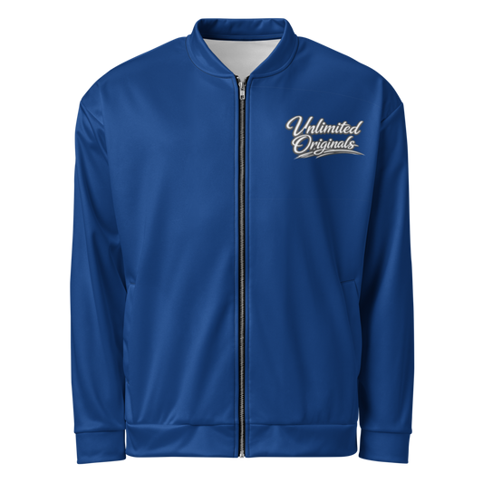 Ellima Unlimited Blue All-Over Print Unisex Bomber Jacket