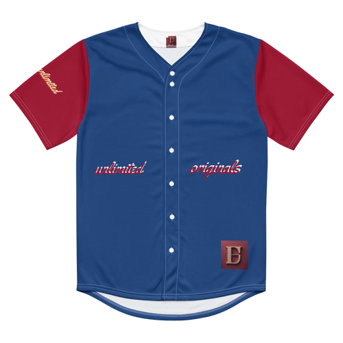 All-Over Print Recycled Unisex Baseball Jersey
