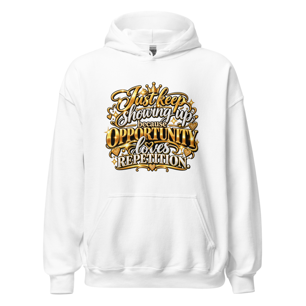 Ellima Unlimited Showing Up Unisex Heavy Blend Hoodie | Gildan 18500