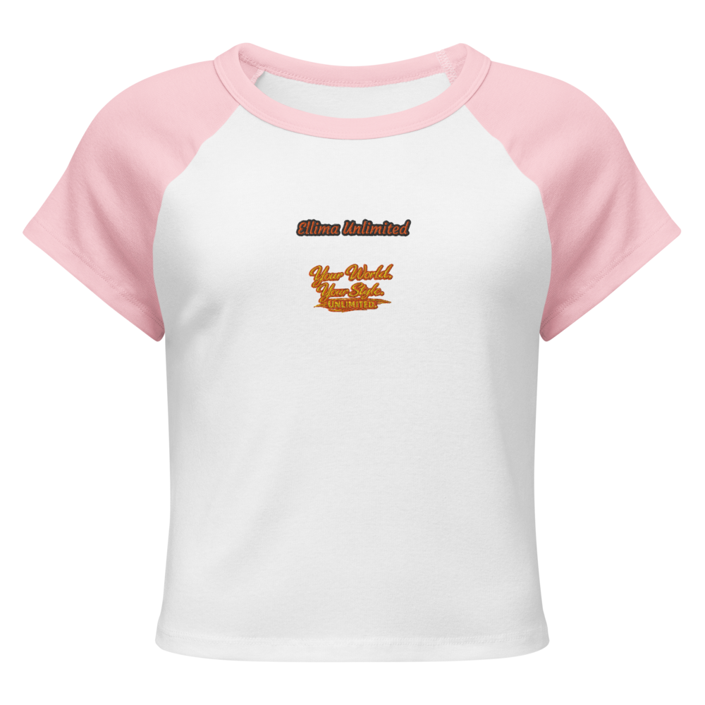 Women's Micro Rib Raglan Baby Tee | Bella + Canvas 1201