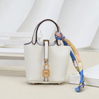 Mini Bag Pendant Car Interior Rearview Mirror Decoration High-End Leather Headphone Bag Coin Purse Multifunctional Keychain