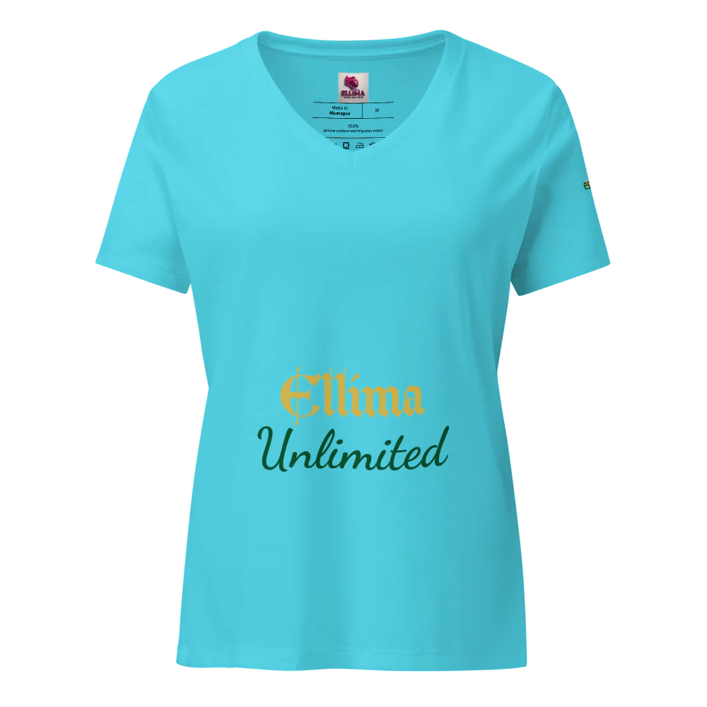Ellima Unlimited Women's Relaxed V-Neck T-Shirt | Bella Canvas 6405CVC