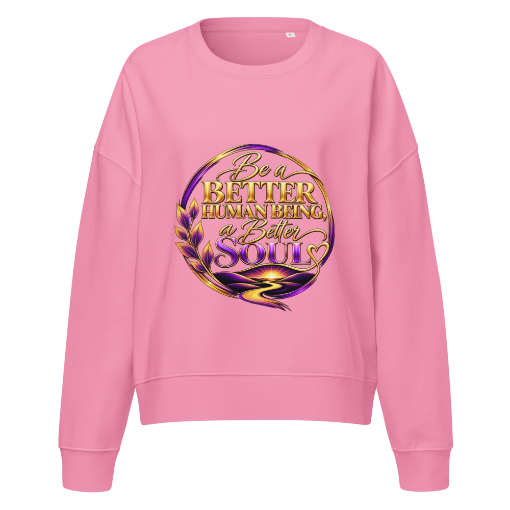 Ellima Unlimited "Better Soul" Women's Organic Crew Neck Stella Alma Sweatshirt | Stanley/Stella SASW036