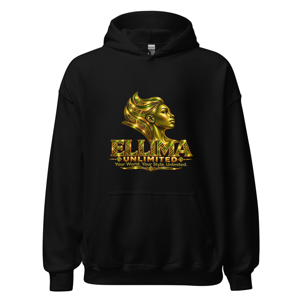 Ellima Unlimited Peridot Logo Unisex Heavy Blend Hoodie | Gildan 18500