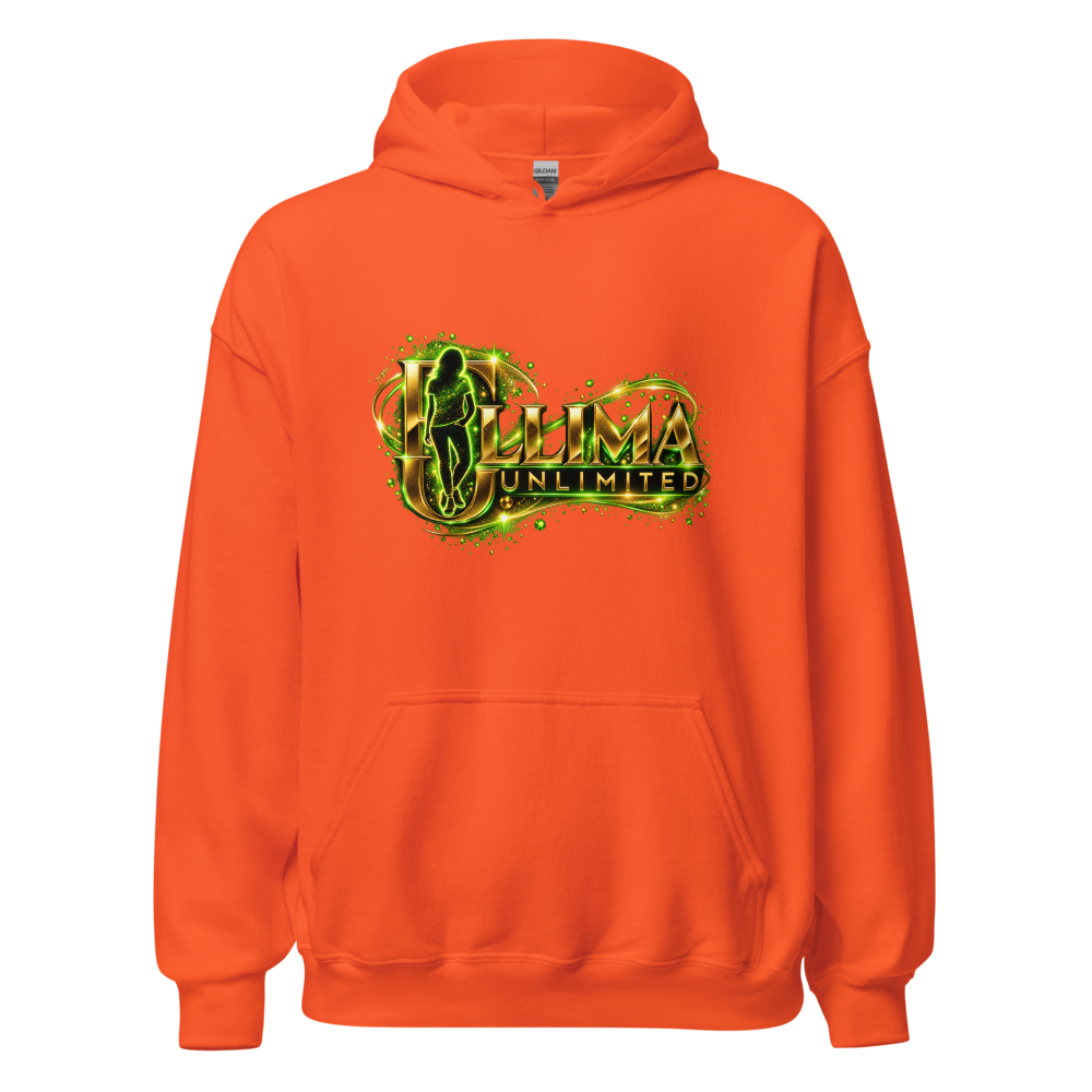 Ellima Unlimited Logo Unisex Heavy Blend Hoodie | Gildan 18500