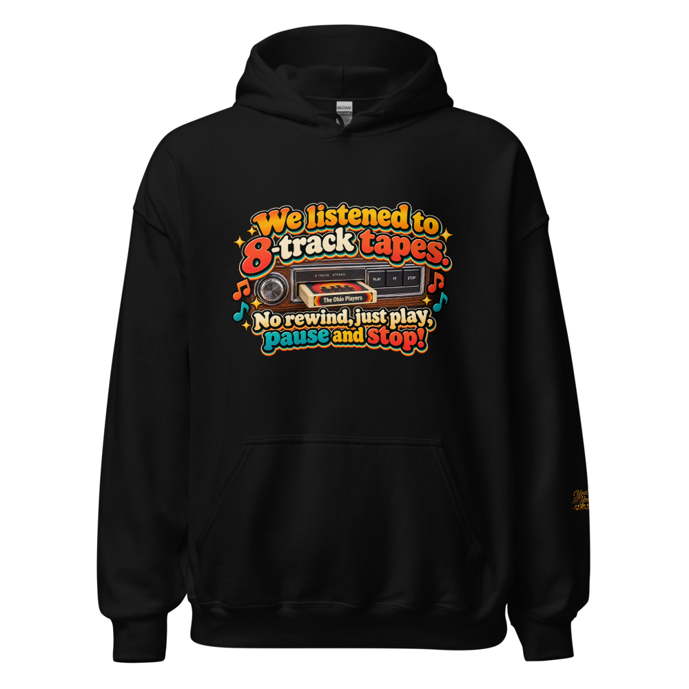 Ellima Unlimited "8-track" Unisex Heavy Blend Hoodie | Gildan 18500