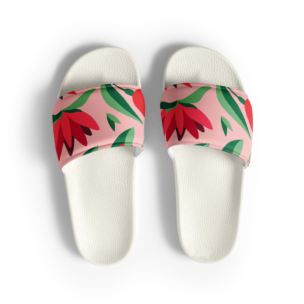 Women's Rose Slides