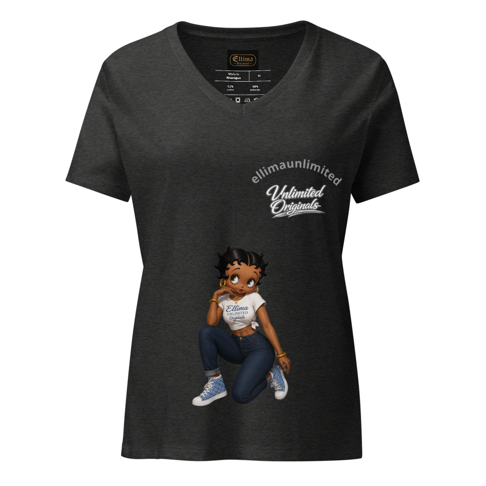 Ladies' Soft V-Neck Tee | Bella Canvas Comfort