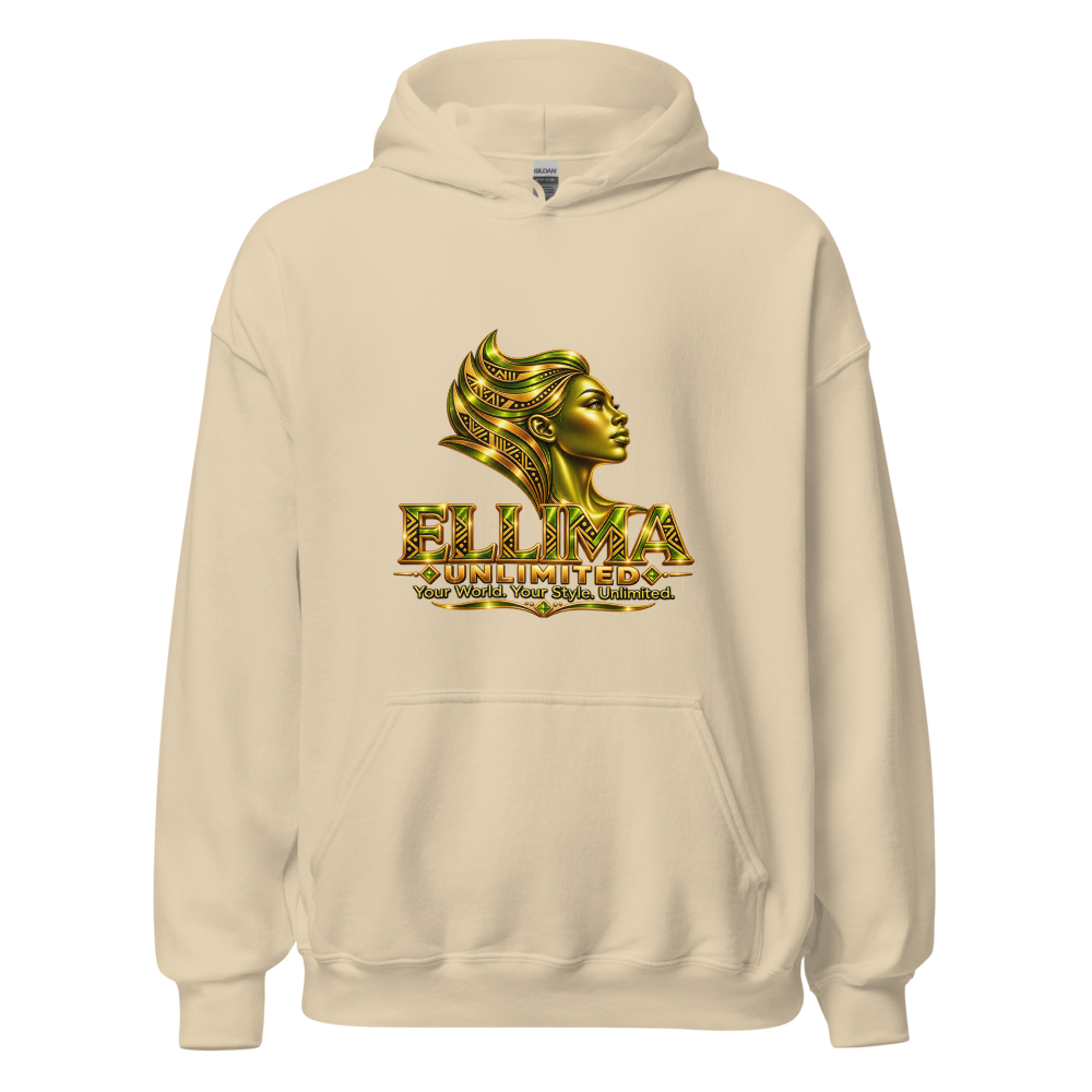 Ellima Unlimited Peridot Logo Unisex Heavy Blend Hoodie | Gildan 18500