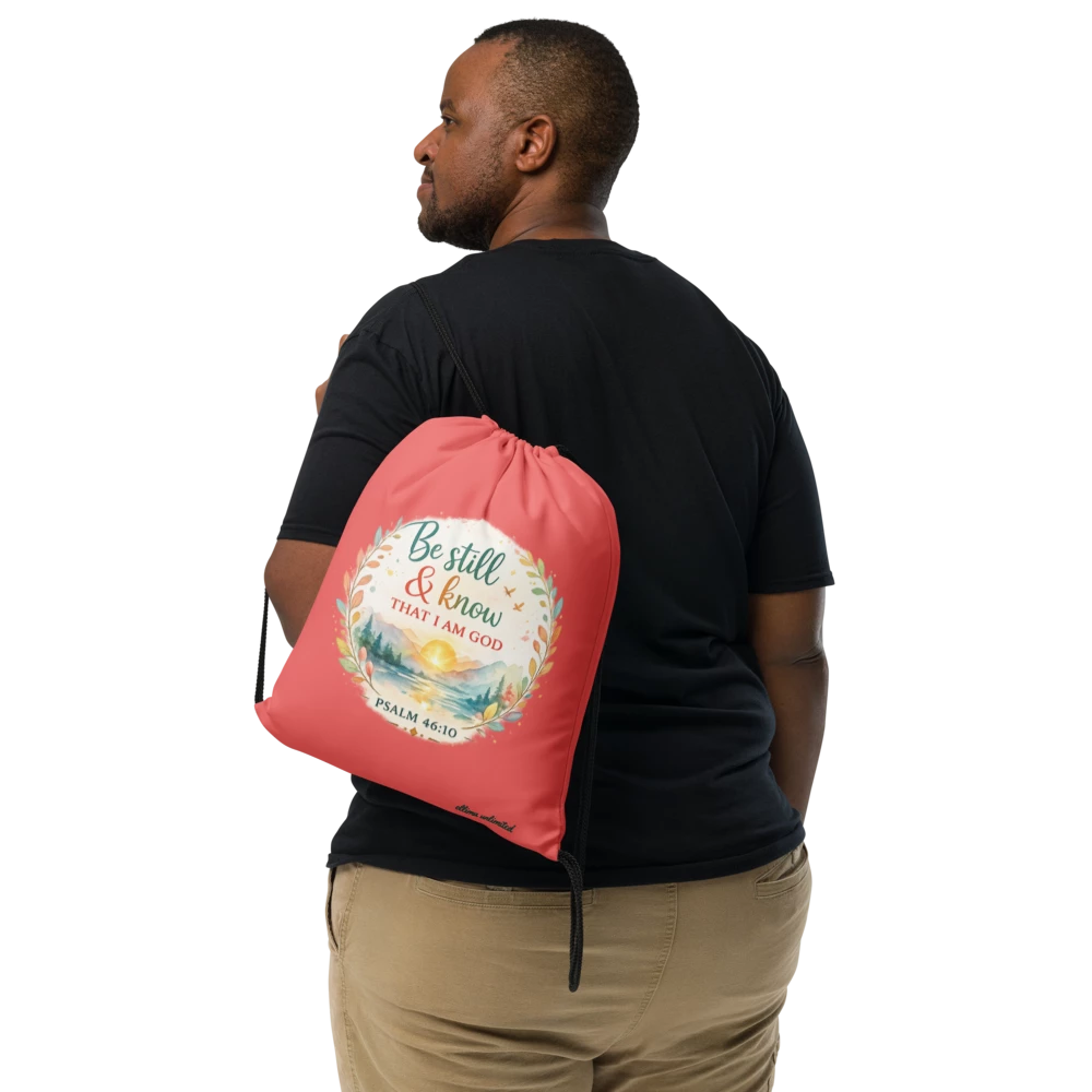 All-Over Print Drawstring Bag