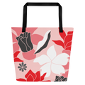 All-Over Print Large Tote Bag w/ Pocket