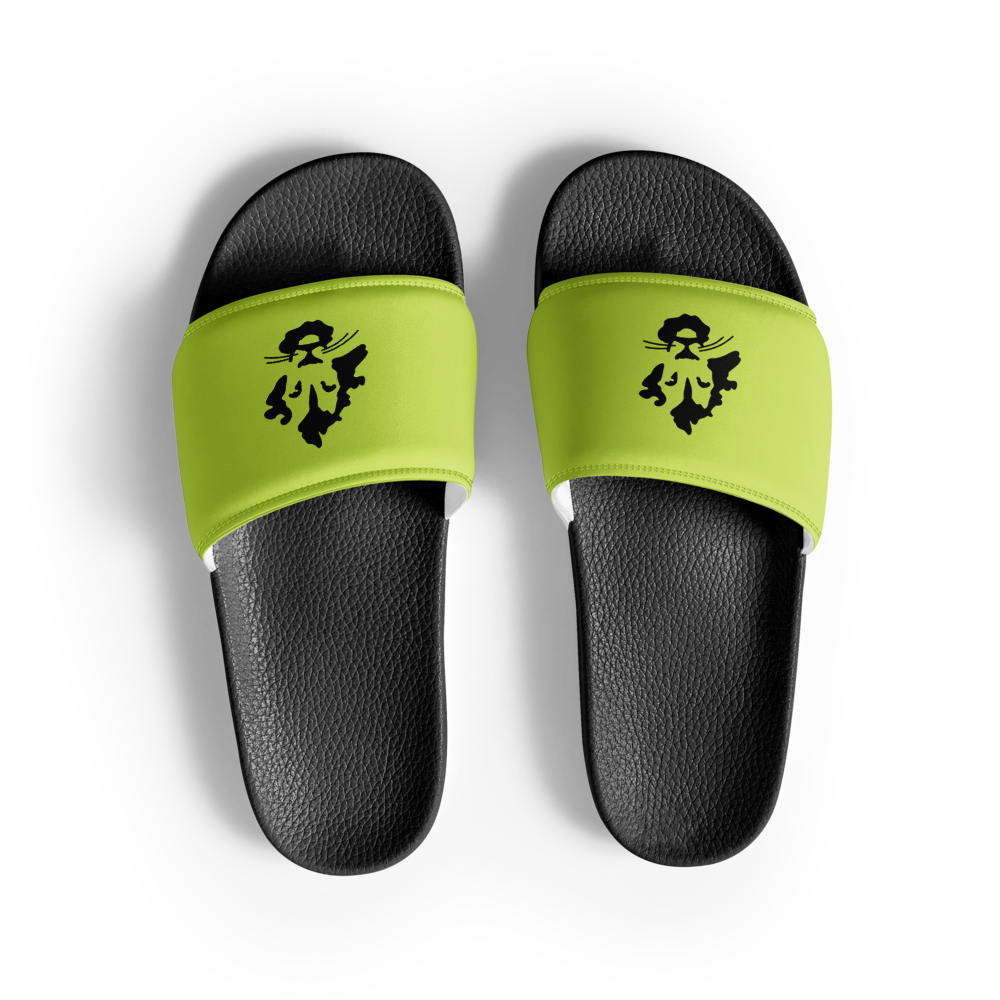 Lioness Lime Green Women's Slides