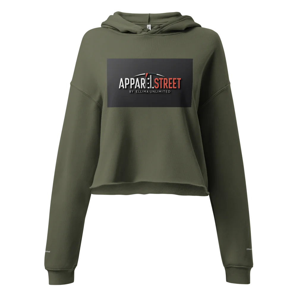 (Former) Apparel Street Women's Cropped Hoodie | Bella + Canvas 7502