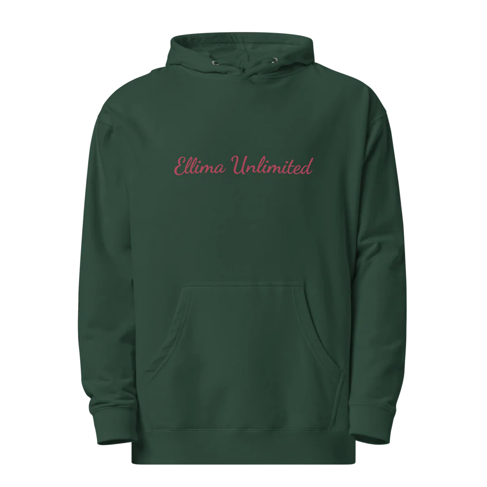 Ellima Unlimited Unisex Midweight Hoodie | Independent Trading Co. SS4500