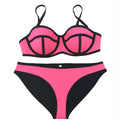 New Style Neoprene Screened Bikini Swimwear