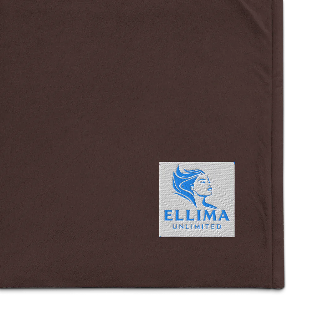 EU Embroidered Premium Sherpa Blanket | Port Authority BP40