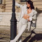 Fashionable European Sexy Nightclub Outfit Set