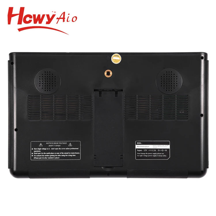 Factory 10.1inch 1024*600 DVB-T2 ATSC ISDB-T Portable Digital TV with DC AV SD HDM Interface