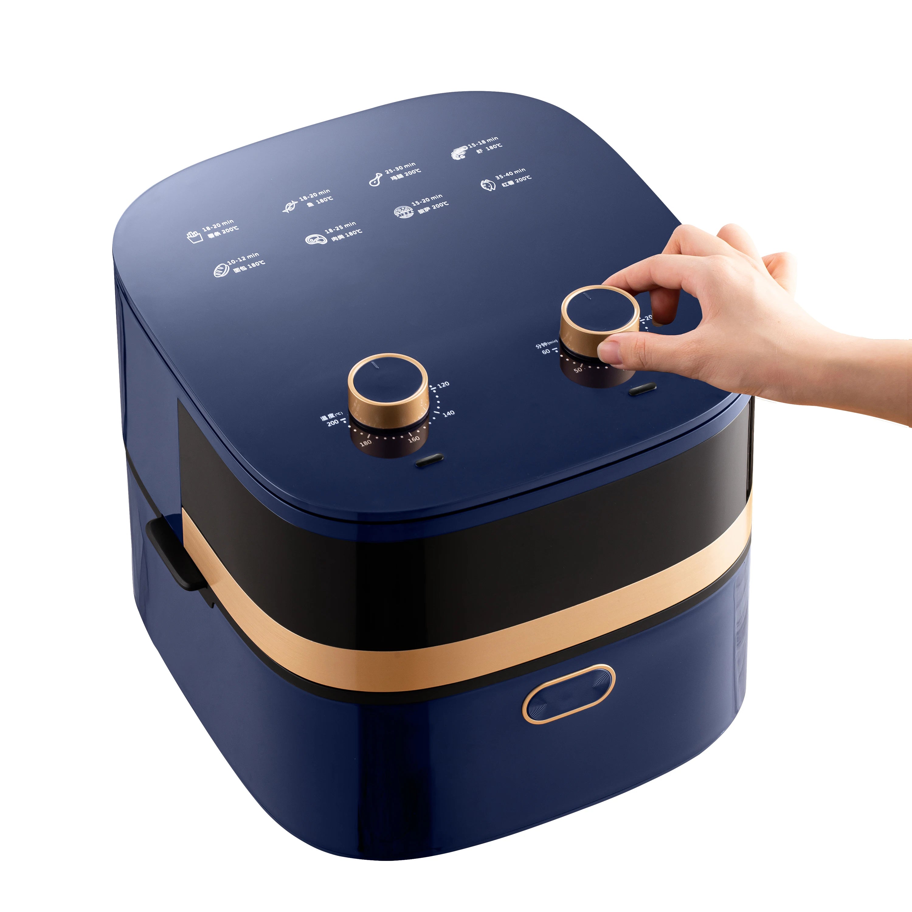 Household Electric Oil-Free 1400W Cooking Electric Cooker Smart Air Fryers A7