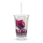 Double Wall Clear Plastic Tumbler (16 oz)