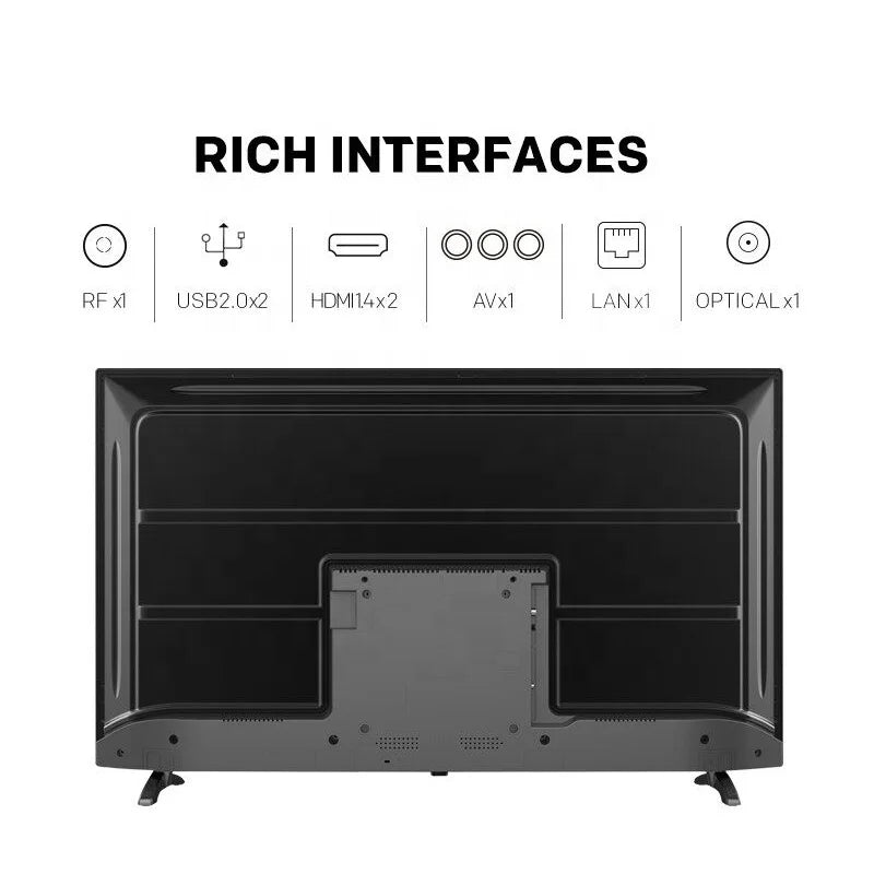 VSTI 32-inch Class LED Smart FHD TV 1080P (2025 Model), Black LED & LCD TVs / Televisions