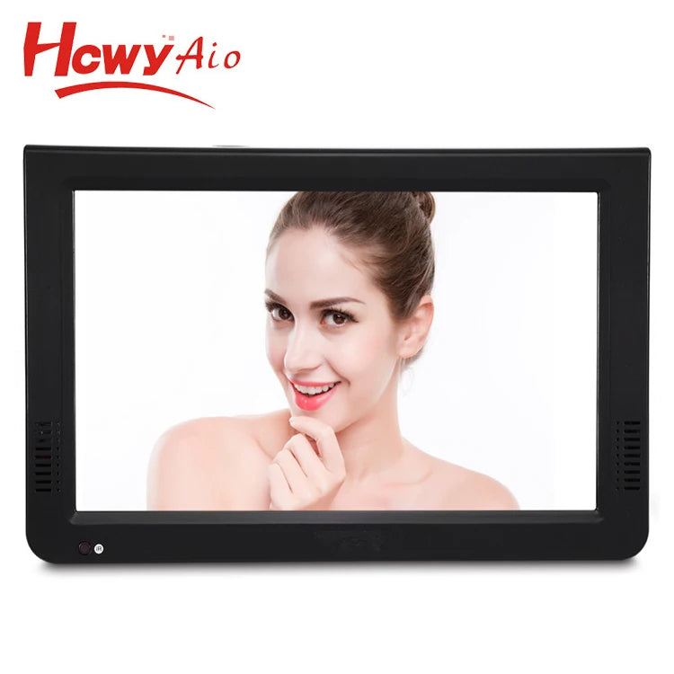 Factory 10.1inch 1024*600 DVB-T2 ATSC ISDB-T Portable Digital TV with DC AV SD HDM Interface