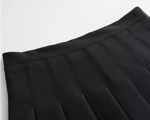 2019 - CLOSEOUT Women's Pleated Mini Skirt