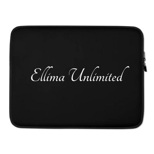 Ellima Unlimited Black Laptop Sleeve