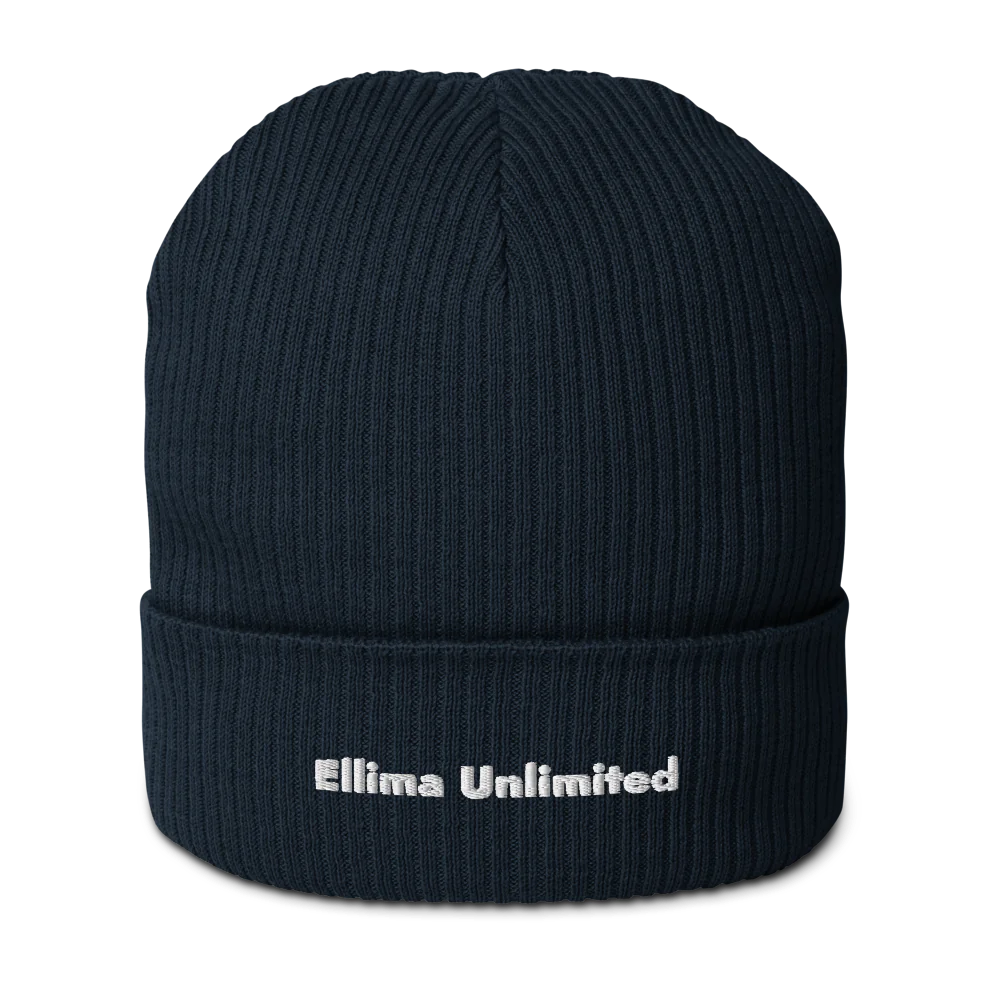 Organic Ribbed Beanie | Atlantis