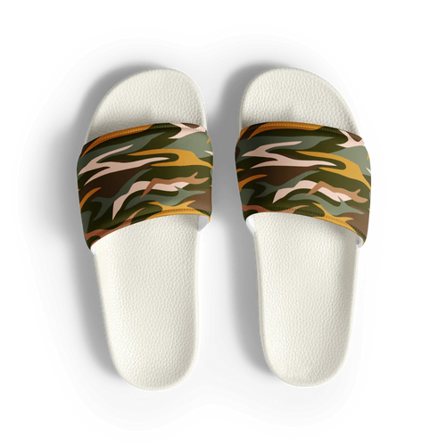 Brown Camo Men's Slides