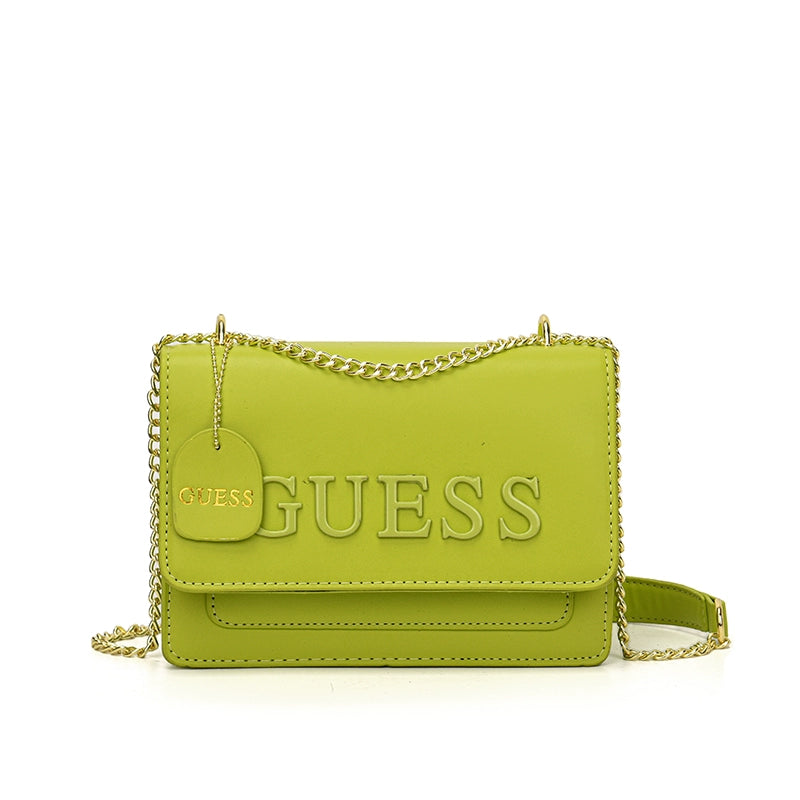 Western Style Trendy Fashion Super Hot Chain Alphabet Small Square Bag