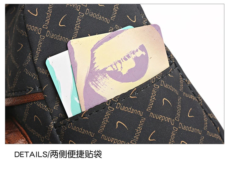 Printed Nylon Bag Crossbody Bag Women's Bag Middle-aged and Elderly Mother's Bag Lightweight Waterproof Shoulder Bag Casual Large Capacity Cloth Bag