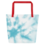 All-Over Print Large Tote Bag w/ Pocket