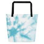 All-Over Print Large Tote Bag w/ Pocket