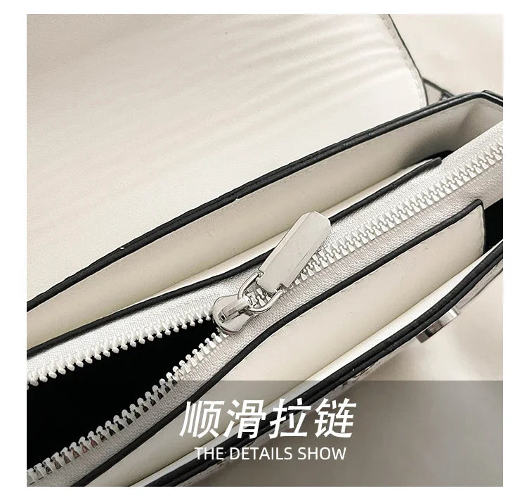 Premium Vintage Style Crossbody Bag - High-End Women's Handbag With Parisian Chic Design & Timeless Leather Craftsmanship