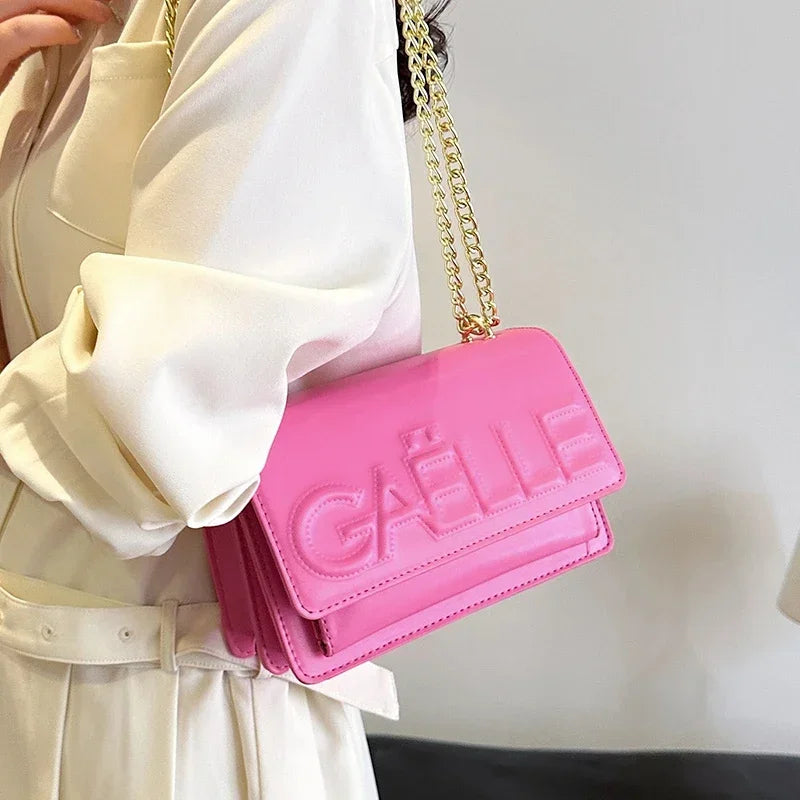 Fashion Small Handbags For Women 2024 Trend Designer Luxury Shoulder Crossbody Bags Female Pu Leather Sling Hand Messenger Bag