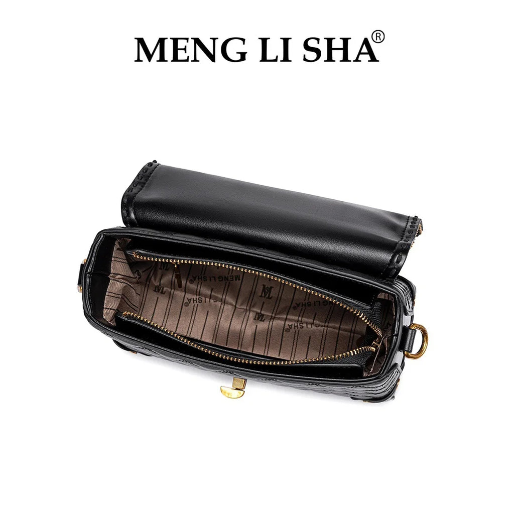 Luxury Brand Ladies Tote Bag In Genuine Leather - Women's Classic Crossbody Shoulder Bag Handbags Elegant