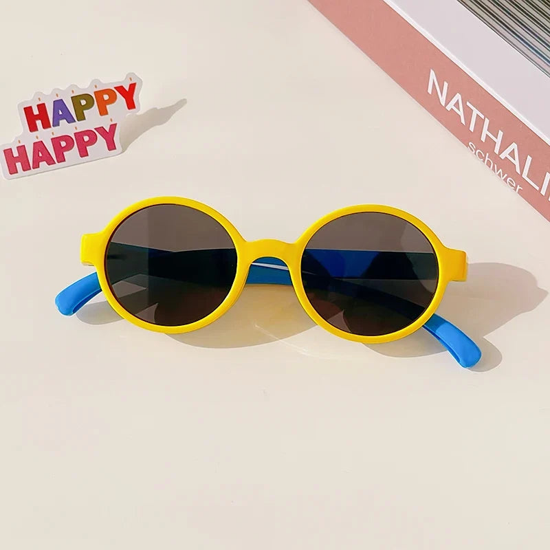 Colored "Checkered" sunglasses