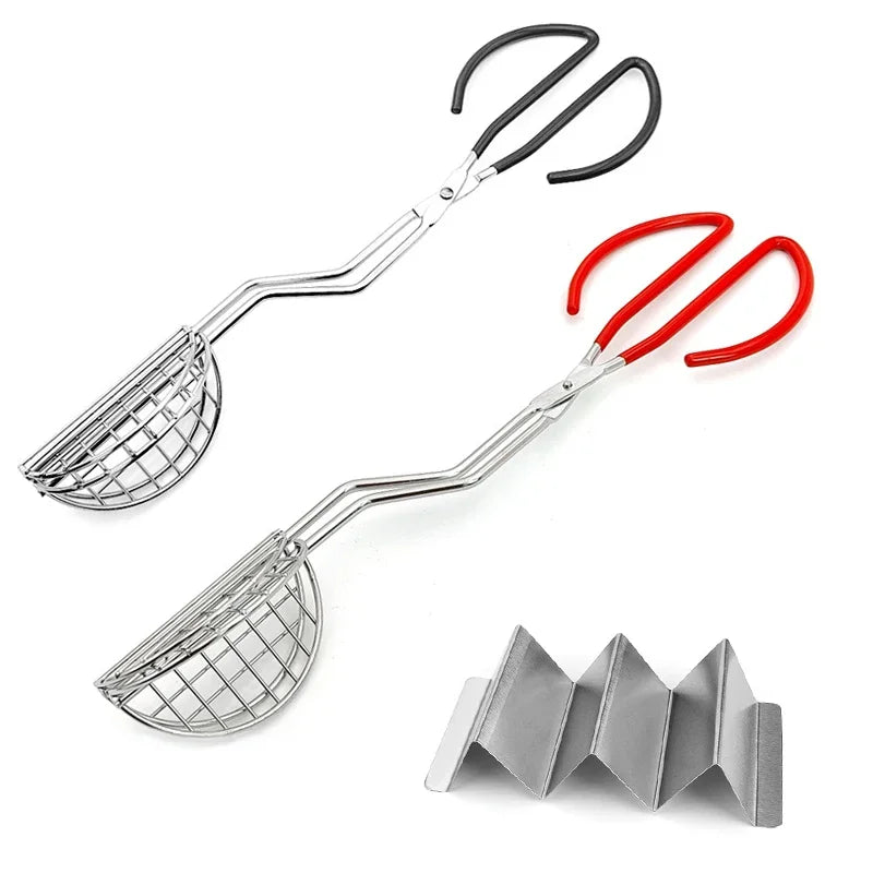 Taco Holder Shell Maker Press Tortilla Fryer Tong Plated Tortilla Press Prensa Para Tortillas Ortilla Maker Machine Tortilllera